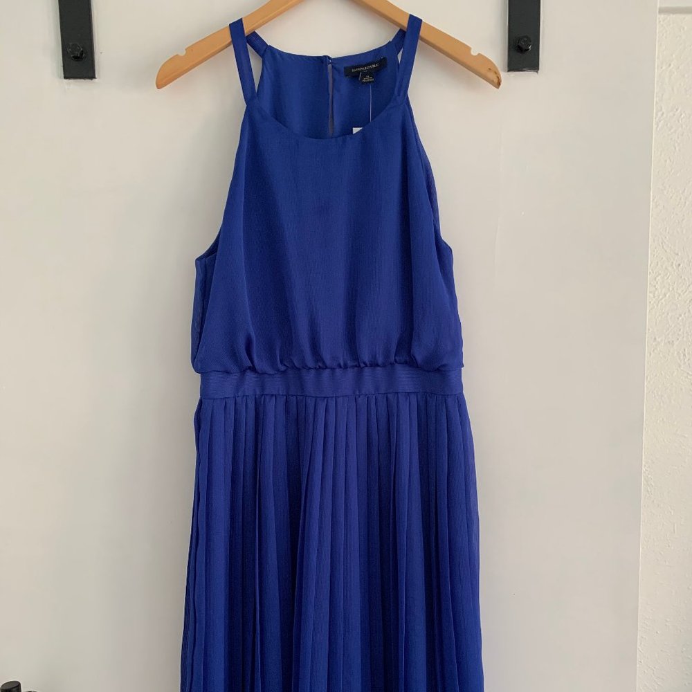 Banana Republic Pleated Skirt Dress